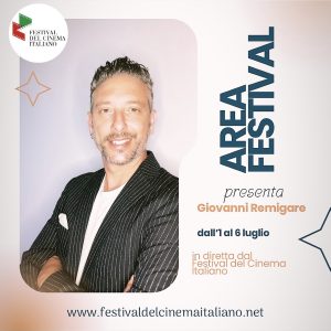 PATTI – Festival del Cinema Italiano 2024: sarà Giovanni Remigare a presentare “Area Festival”