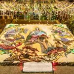 INFIORATA - Allestimento artistico sulla scalinata di Terme Vigliatore