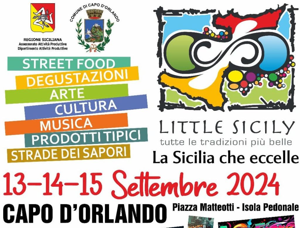 LITTLE SICILY – A Capo d’Orlando a metà settembre Street Food e Tradizioni Siciliane