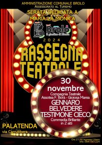 WEEK END – A Brolo tra Teatro, Panettoni, Musica e tanto altro