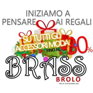 REGALI NATALIZI – Iniziamo a pensarci con le occasioni di Brass, a Brolo