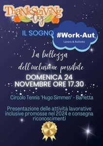 THANKSGIVINGDAY BY WORKAUT – Un premio al cambiamento sociale e all’inclusione lavorativa