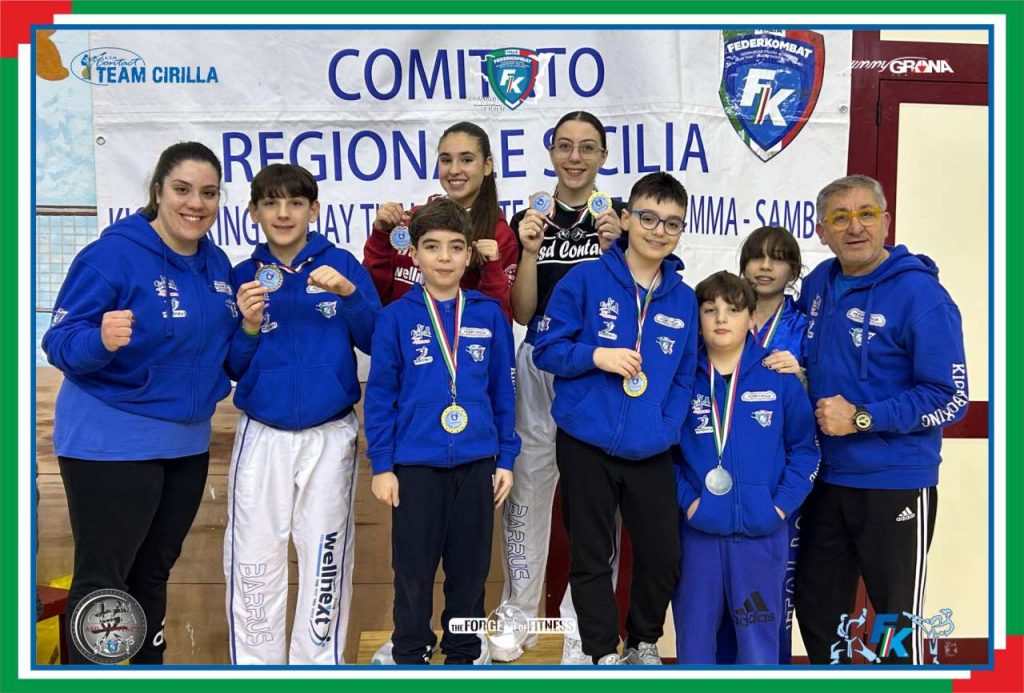 KICKBOXING – Il Team Cirilla alla seconda fase campionato regionale Sicilia